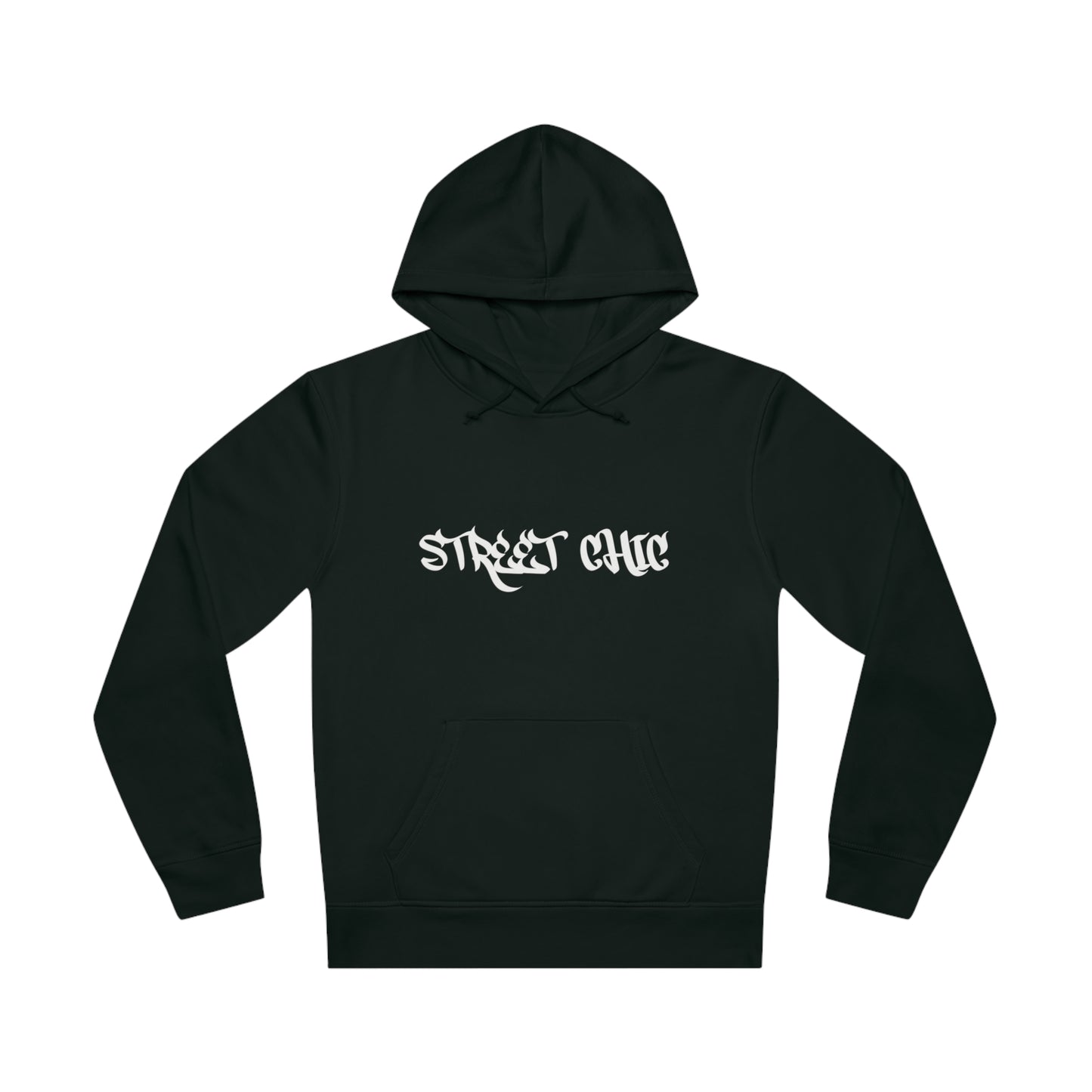 STREET CHIC HOODIE - BLACK