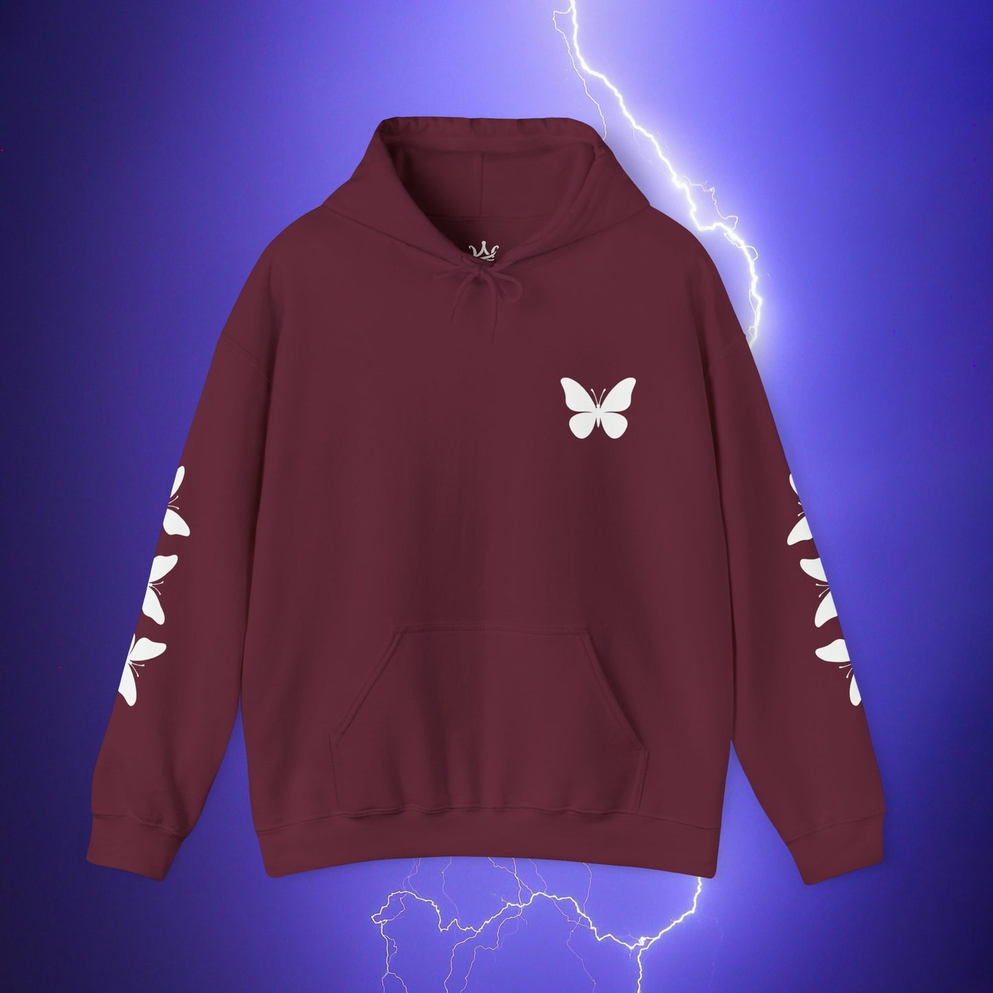 Heavy Blend Hooded Sweatshirt Butterfly Effect