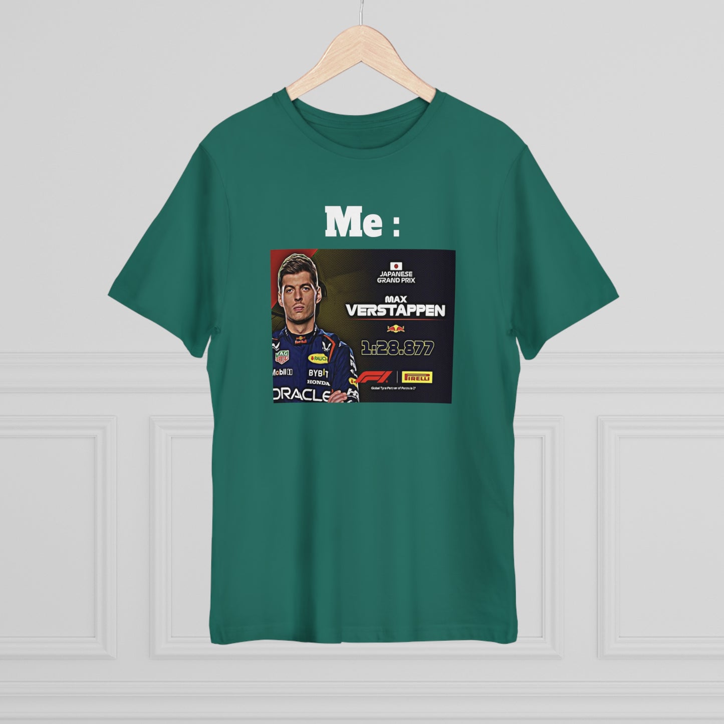 Deluxe T-shirt Max Verstappen Teal