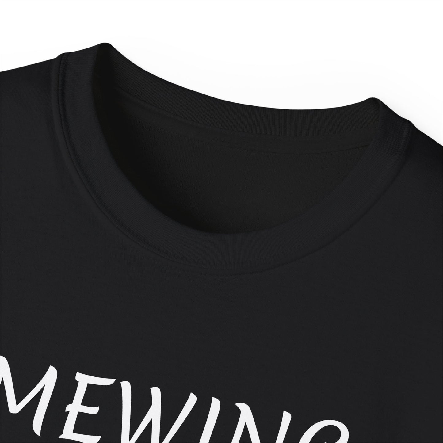 Classic Cotton Tee mewing cat